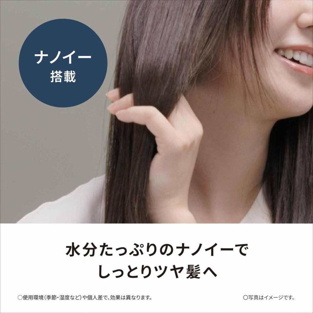 Panasonic EH-HS0J Straight Iron Nanocare AC100-240V Shipped from Japan Released In May 2022 (White)