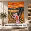 Wall Hanging Tapestry Art Cloth Bedroom Room Background DecorCourage the Cowardly Dog