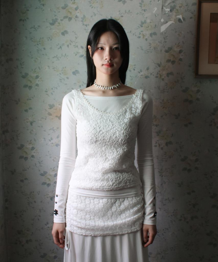 RUBATI Sasha Lace Petit Bustier_Ivory