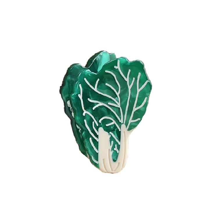 Contemporary Garden Themed Hair Clip Acrylic Hair Accessories Decorative Barrettes For Ponytails Bang Daily Styling