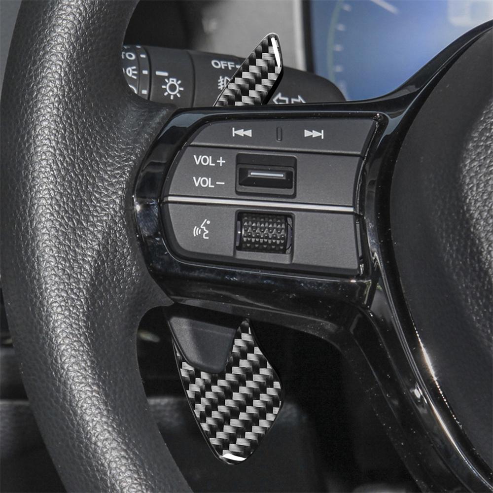 Carbon Fiber Steering Wheel Shift Paddle Shifter For Honda Civic Accord CR-V Acura