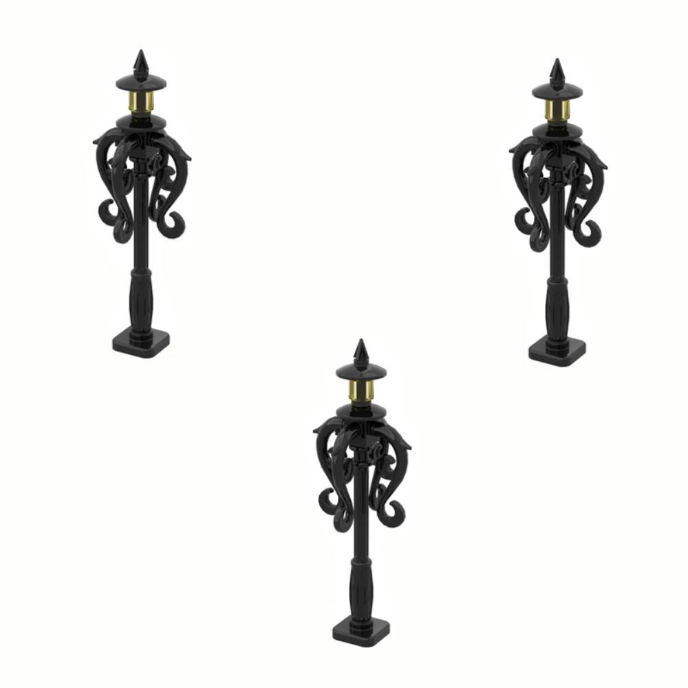 MOC Medieval Alchemy Room Kitchen Wizard Potion Building Blocks Devil's Spring Castle Road Lamp Witch Figures Scene Skull Bricks