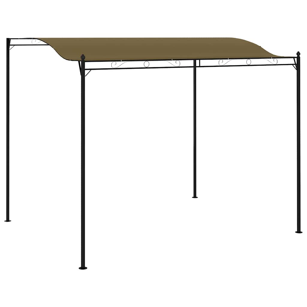 Pavillon 3 x 2,4 m Taupe 180 g m²