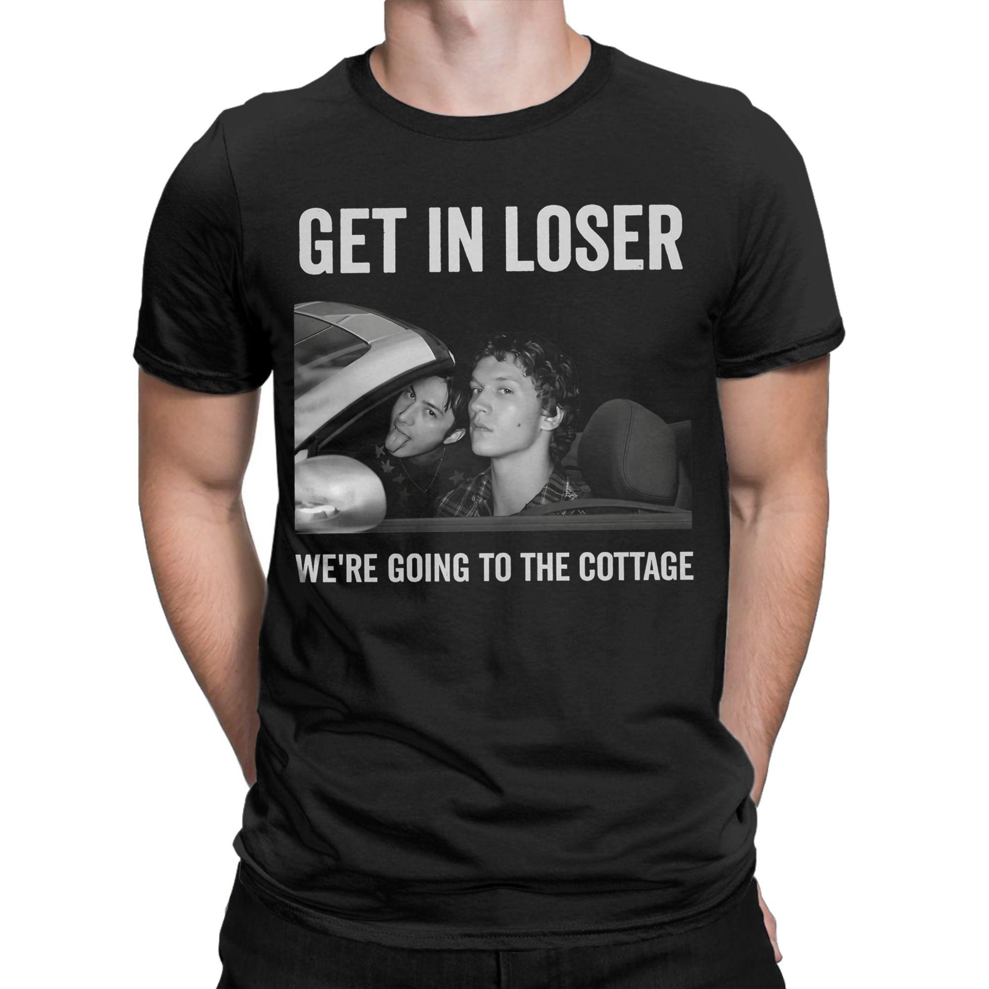 

Get In Loser We re Going To The Cottage Heated Rivalry Ilya And Shane T Shirts Men s 100% Cotton T-Shirts O Neck Tees Tops ... S