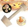 New Eggtart Mold Baking Supplies Cake Tools Egg Tart Tamper Wooden Pastry Pusher