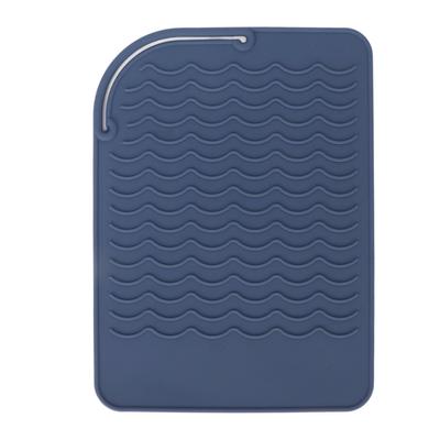 Heat Insulation Silicone Mat Corrugated Pattern Anti Skid Flexible High Temperature Resistant Mat