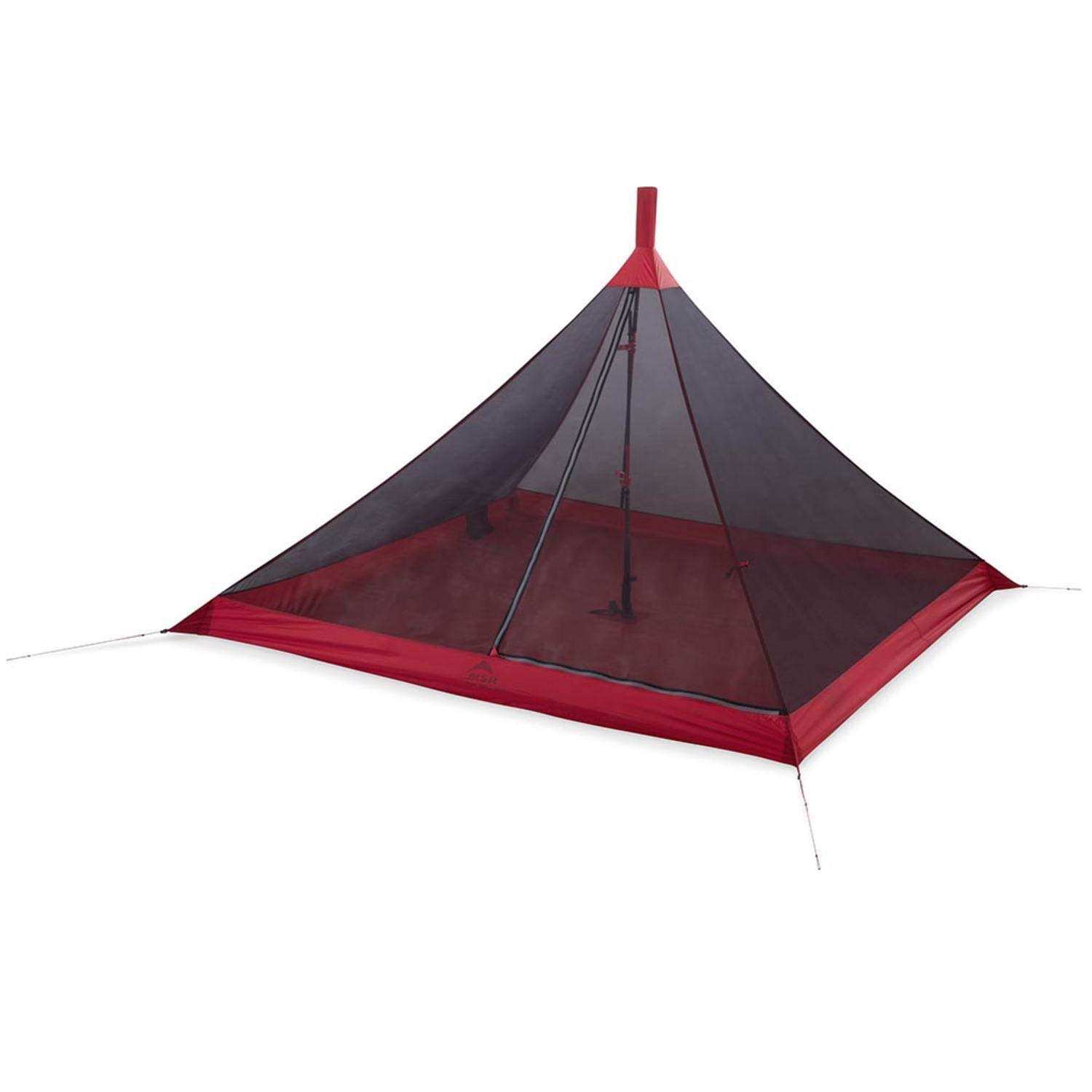 

MSR Front Range Bug Shelter, a 4-Person Monopole Shelter for Outdoor Camping (Product Code: 37039, Red)