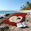 Serviette de plage ultra-douce sur le thème de Charlie et Lola, Idéale pour la piscine - le camping, la plongée - Essentiel de voyage parfait, Serviette de plage vibrante.