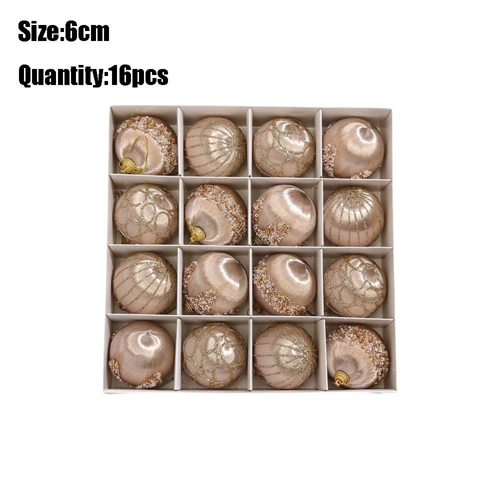 Foam Xmas Tree Hanging Baubles with Sequins Foam Xmas Spheres Pendant  Party