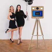 Portable Magic Mirror Photo Booth, 15.6-inch Touchscreen SLR Camera Photo Booth, shipped from the EU with flight case, suitable