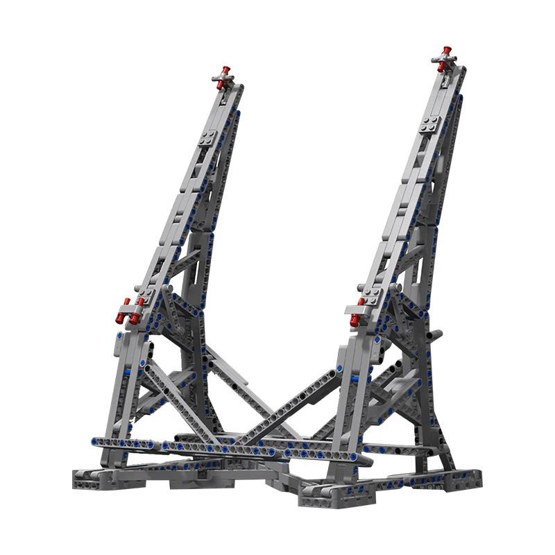 

407 шт. конструктор Huazhi MOC-10219 Вертикальная подставка Efferman для Millennium Falcon 75192 Сделано в Китае