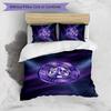 Austria Wien FC Printed 3PCS Bedding Set Breathable Duvet Cover with Pillowcases Decorative Bed Linen for Bedroom Home