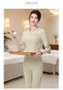 Women's Elegant Short Sleeve Spa Technician Uniform Set 2026