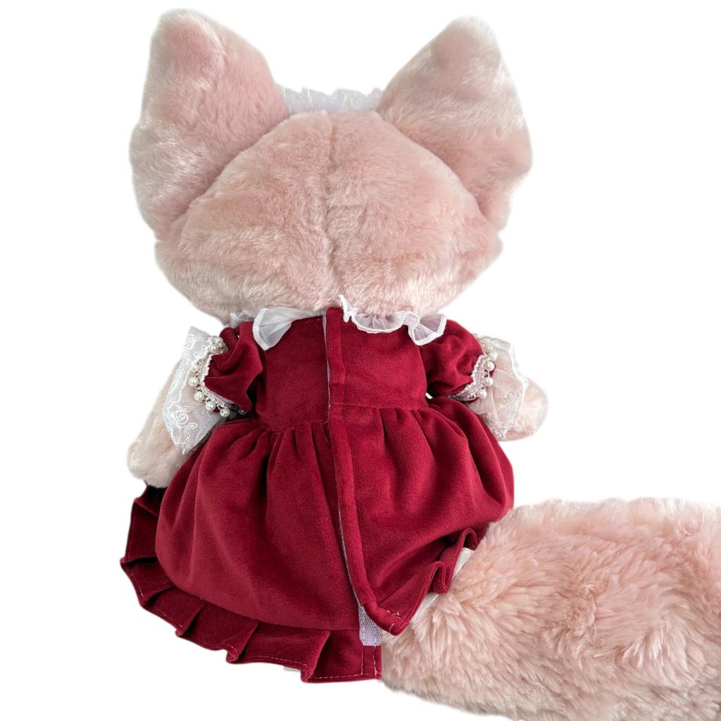 AXLUCE Linabelle Gelatoni Stella Lou Cookie Ann S size dress clothes costume plush doll not included plush clothes (red)