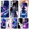Bleach Kuchiki Byakuya Phone Case For Samsung Galaxy S25 S24 S23 S22 Ultra S21 S20 FE S10 Plus S10E + S25U Soft Cover Shell