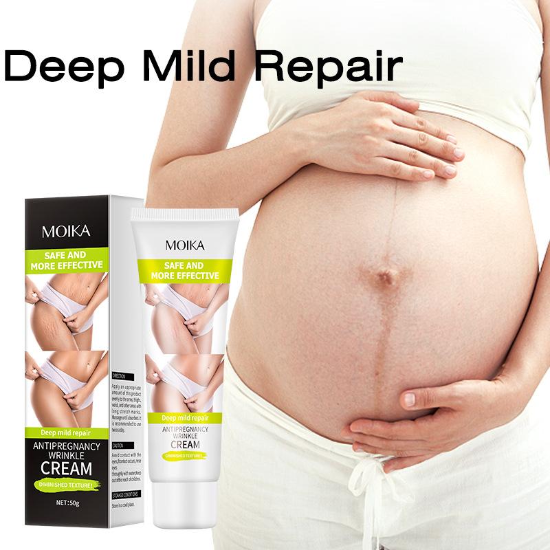 Abdominal Stretch Mark Cream for Pregnancy, Pregnancy Massage Body Lotion, Prenatal and Postnatal Skin Care