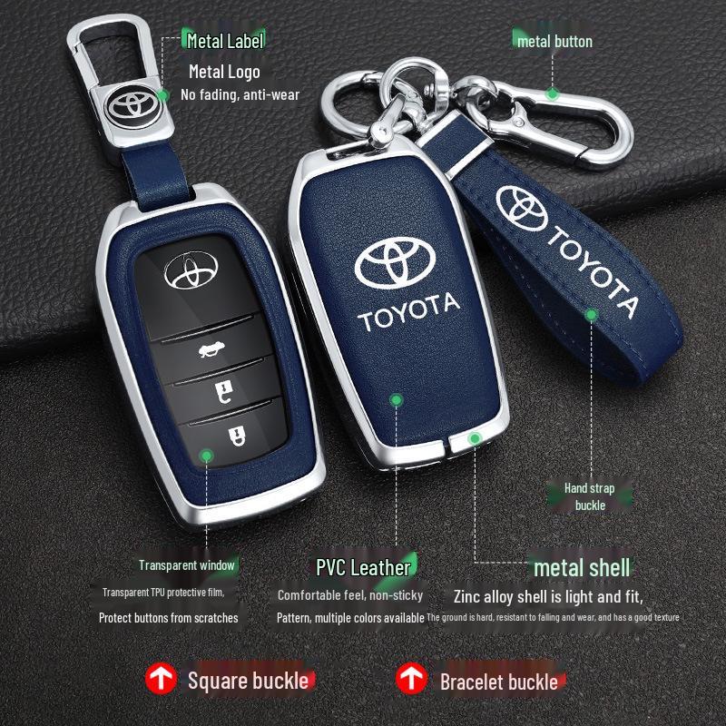 2026 Toyota Corolla RuiFang Διπλού Κινητήρα Elite Κάλυμμα Κλειδιού - Μεταλλικό Κέλυφος