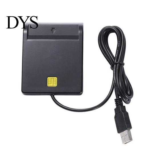 Card Reader Adapter 1 Set Intelligent Identification SM/C/ID/SD Accurate Reading with LED Memory Light Support Touch Chip Operations Smart Office