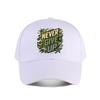 Never Give Up Military Motivation Baseball Cap Fashion Outdoor Sports Sunhat Unisex Snapback Cap Womens