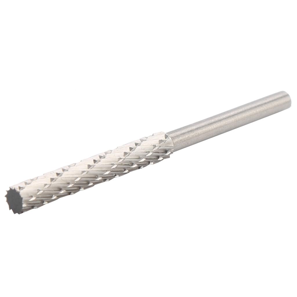 Brusná hlava z wolframové oceli Řezbářský pilník Dřevoobráběcí 2-zrnité Rotační tvrdokovové frézy 3x5x30x54