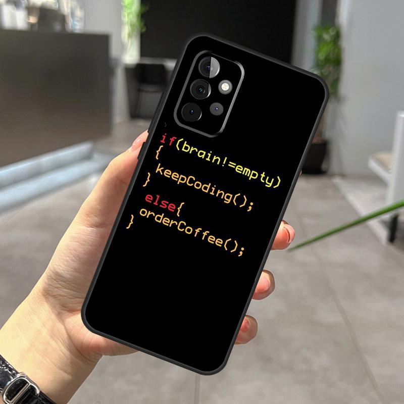 

Programming Coding Case For Samsung Galaxy A53 A33 A13 A14 A34 A54 A31 A51 A71 A12 A22 A32 A42 A52 A52S Coque Samsung A31