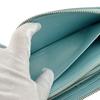 LOUIS VUITTON M12680 Zippy wallet Monogram Ann Platt leather Azure Frost Purse blue leather Used