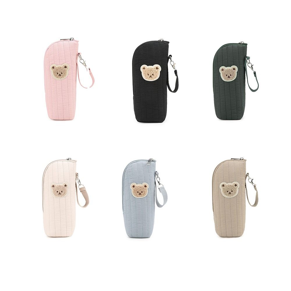 Portable Design Bear Thermal  Bottle Bag With Handle Breastmilk Cooler Bag  Infant Feeding