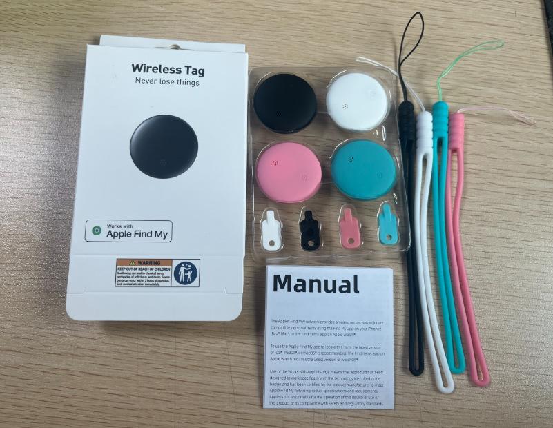 Round Bluetooth GPS Tracker for Keys, Wallets, Children, and Elderly - Anti-loss Device & Remote Finder