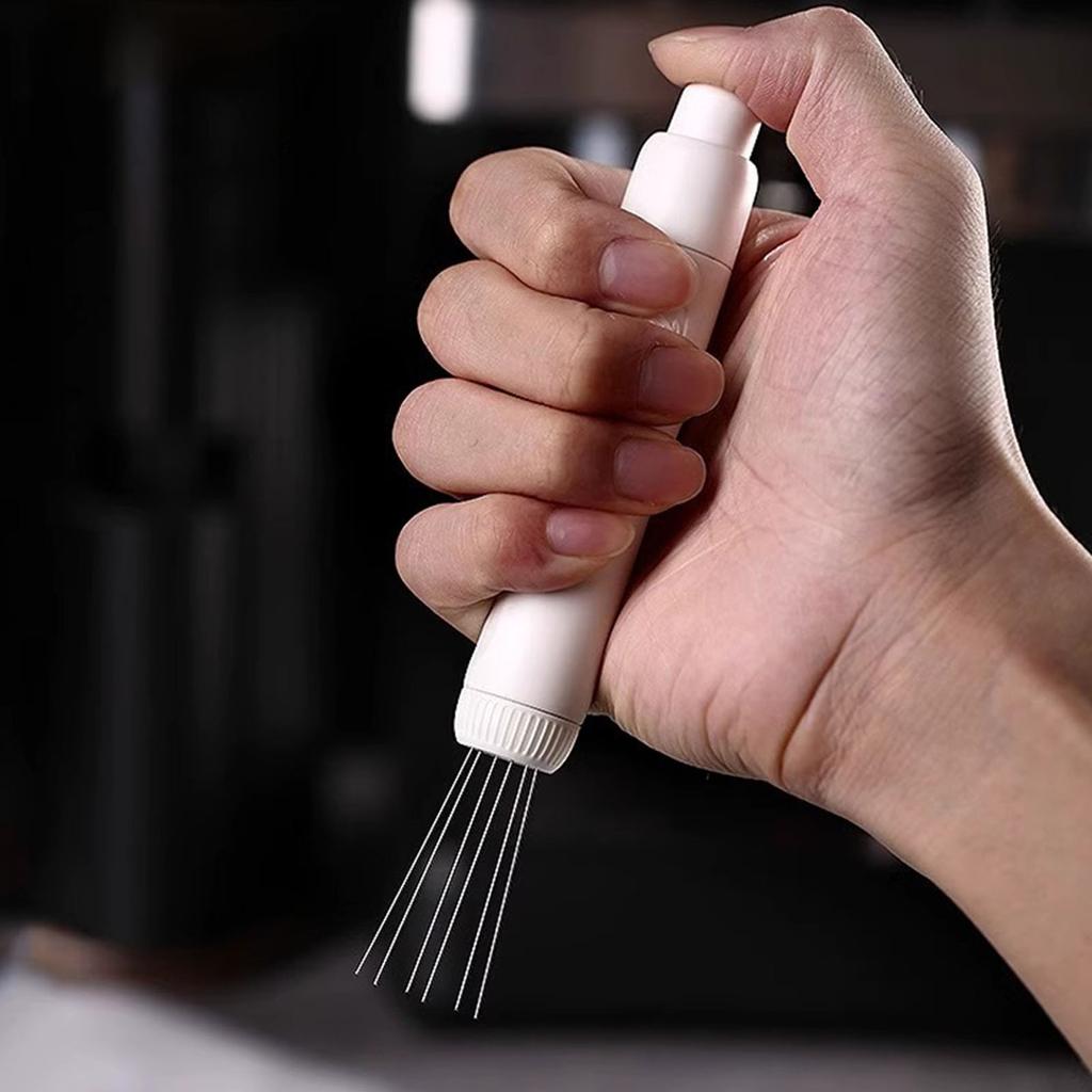 Kompakt Magnetiskt Espressodistributionsverktyg Mångsidigt Kaffepulverstamperverktyg För Exakt Fördelning av Kaffesump