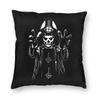 Ghost Legend Band Ghost Music Square Pillowcase Pillow Cover Cushion Throw Pillow for Home Sofa Living Room