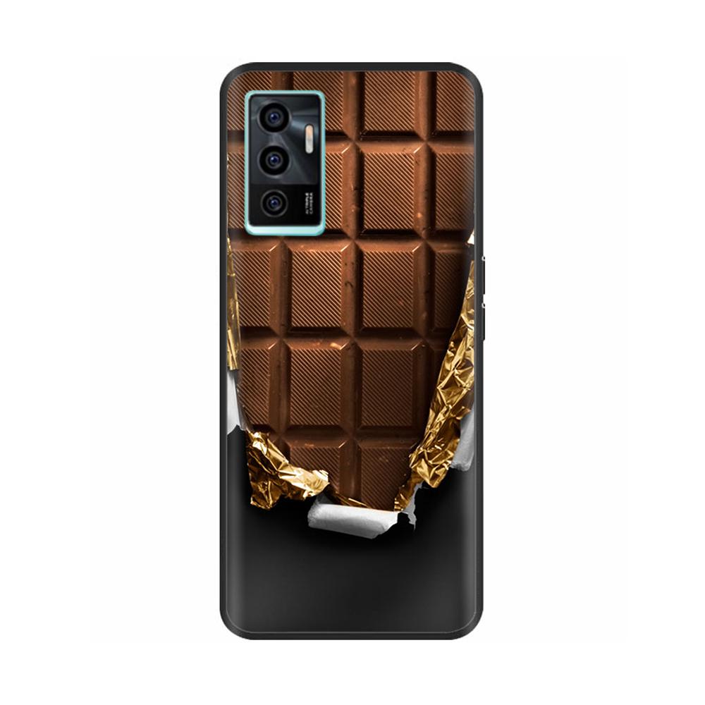 For vivo V23e Case Soft Silicone Cover Back Case for vivo V23e 5G Silicon Phone Case V2126 v 23e vivoV23e Bumper Coque Fundas