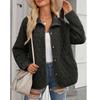 Women's Coat With Pockets And Lapel Warm Coat Tops Casual Coat