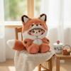 Fox Bunny Baby Clothes 20cm Doll Clothing Cute Outfit Animal Onesie  Doll Costume