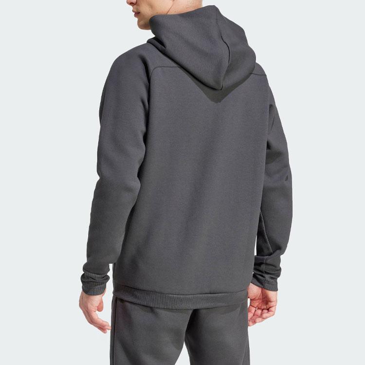 Adidas Germany Travel Full-Zip Hoodie Men Hoodies Carbon-Black IU2096