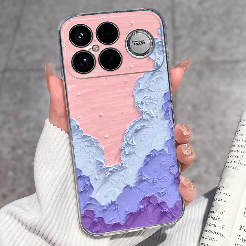 Covers For Xiaomi Poco F8 Ultra F8 F5 Pro F3 C50 C40 Mi Note 2 3 Transparent TPU Phone Case Cute Pet Dog Soft Silicone Dustproof Shell For Xiaomi Capa