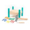 Wooden Hammering Toy with Mallet Developmental Pounding Peg