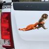 Colorful Car Decals 1 Sheet Sticker Monkey Punch Window Decal Waterproof DIY Scratch Resistant Laptop Water Bottle Phone Case Travel Auto