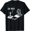 Oh No Knight To Pawn Funny Chess Player Gift Idea Board Game T-Shirt Men Clothing Tops Graphic T Shirts Camisas Streetwear