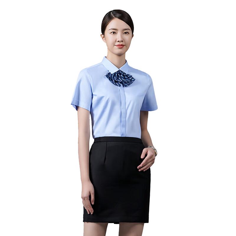 FAWODENG Business Casual Non-Iron Short Sleeve Shirt