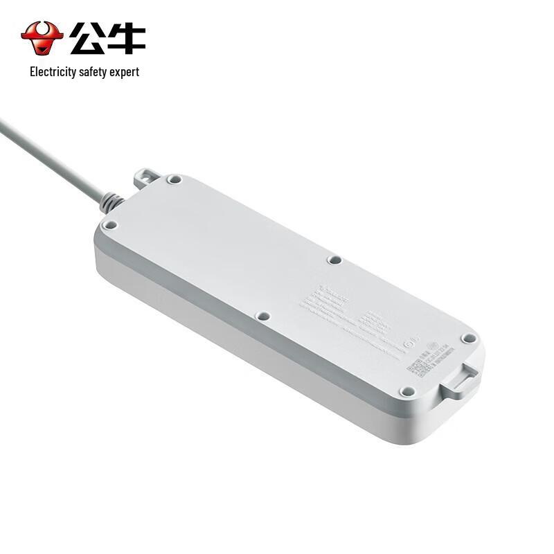 BULL New National Standard 4-Outlet Individual Control Power Strip CN Plug (adapter Included)