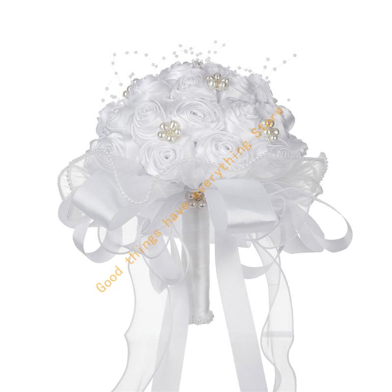 Wedding Bouquets Bridal Bouquets Wedding Party Flower Decorations for Ceremony, Anniversary, Valentines, Photography 55KF