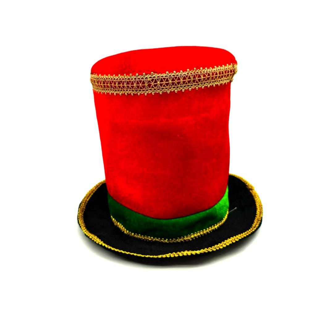 

Клетчатая шляпа Санты с блестками и пайетками, пластиковая шапка для рождественской вечеринки, рождественская приветственная шляпа, Новый год Style B