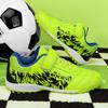 31-40 Zapatos de fútbol para niños, zapatos de fútbol con velcro y clavos cortos para jóvenes, botas de fútbol para niños de entrenamiento