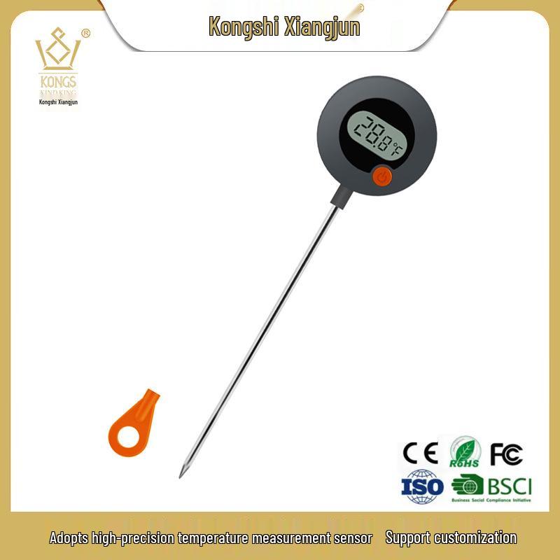 Digital Folding Barbecue and Kitchen Thermometer for Food and Water.