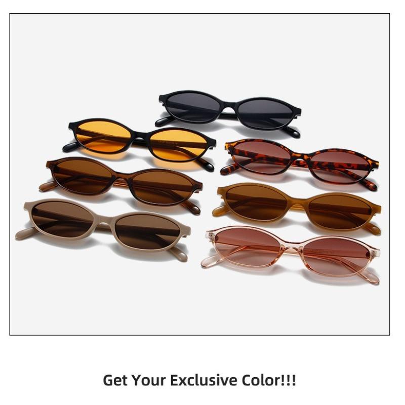 Fashion Small Frame Sunglasses Women Luxury  Retro Cat Eye Sun Glasses Ladies UV400 Shades Men Eyewear Oculos De Sol