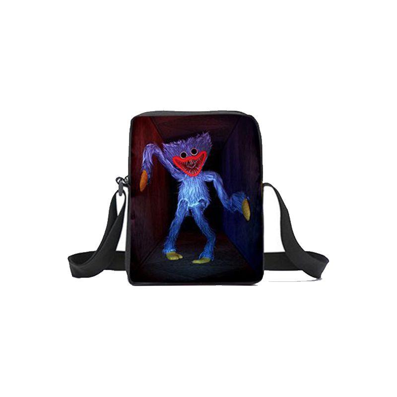 

Poppy Playtime Huggy Wuggy Kissy Missy Backpack For Kids Stylish And Functional! Blue Doll Satchel