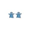 Korean Cartoon Style Cute Ghost Stud Earrings: Sweet and Versatile Forest-Inspired Design for Women