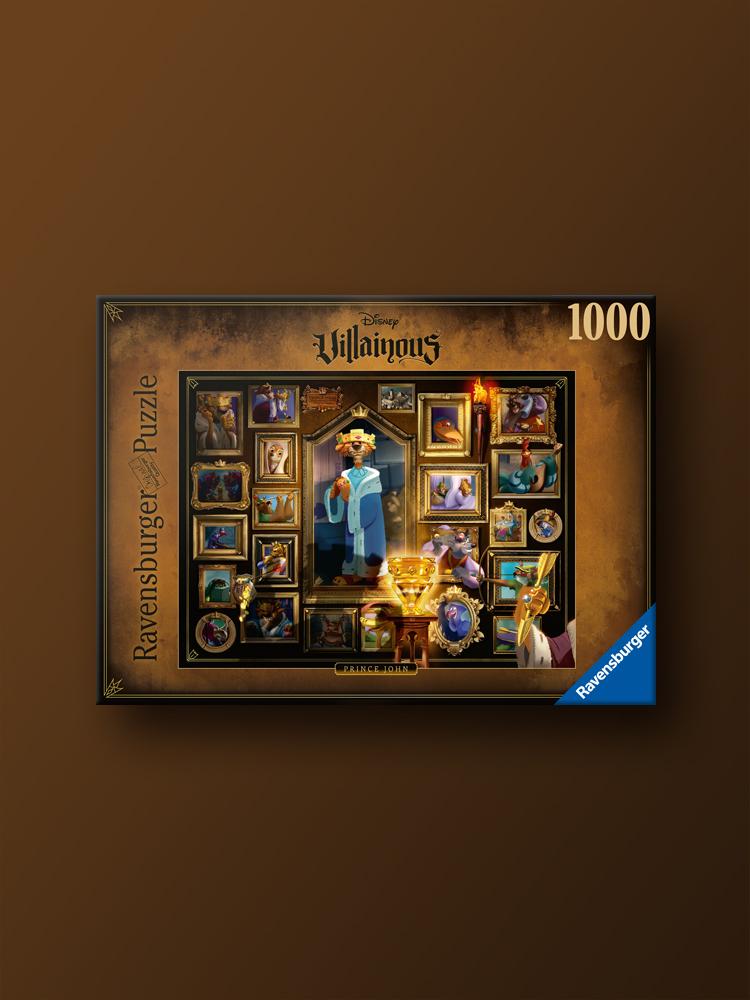 Disney Villains: Robin Hood Prince John 1000 Piece Ravensburger Jigsaw Puzzle