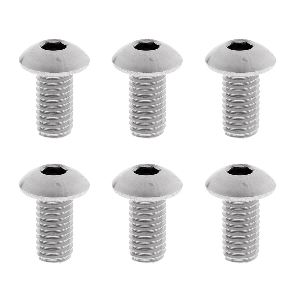 6pcs Disc Brake Rotor Torx T25 Bolts Screws Replace For MTB Bicycle Bike