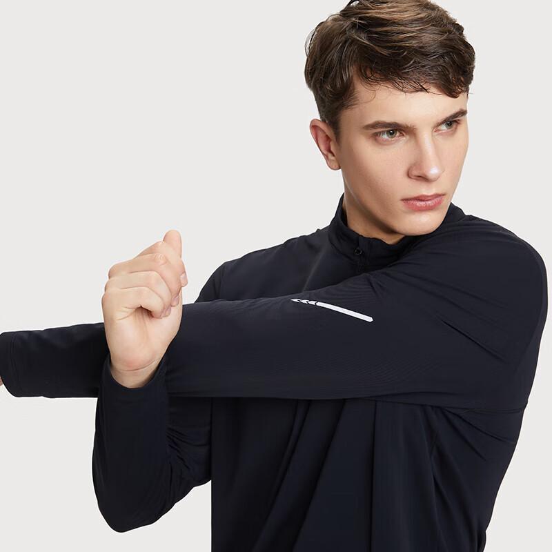 HOTSUIT Men's Thermal Stand-Up Collar Long Sleeve T-Shirt